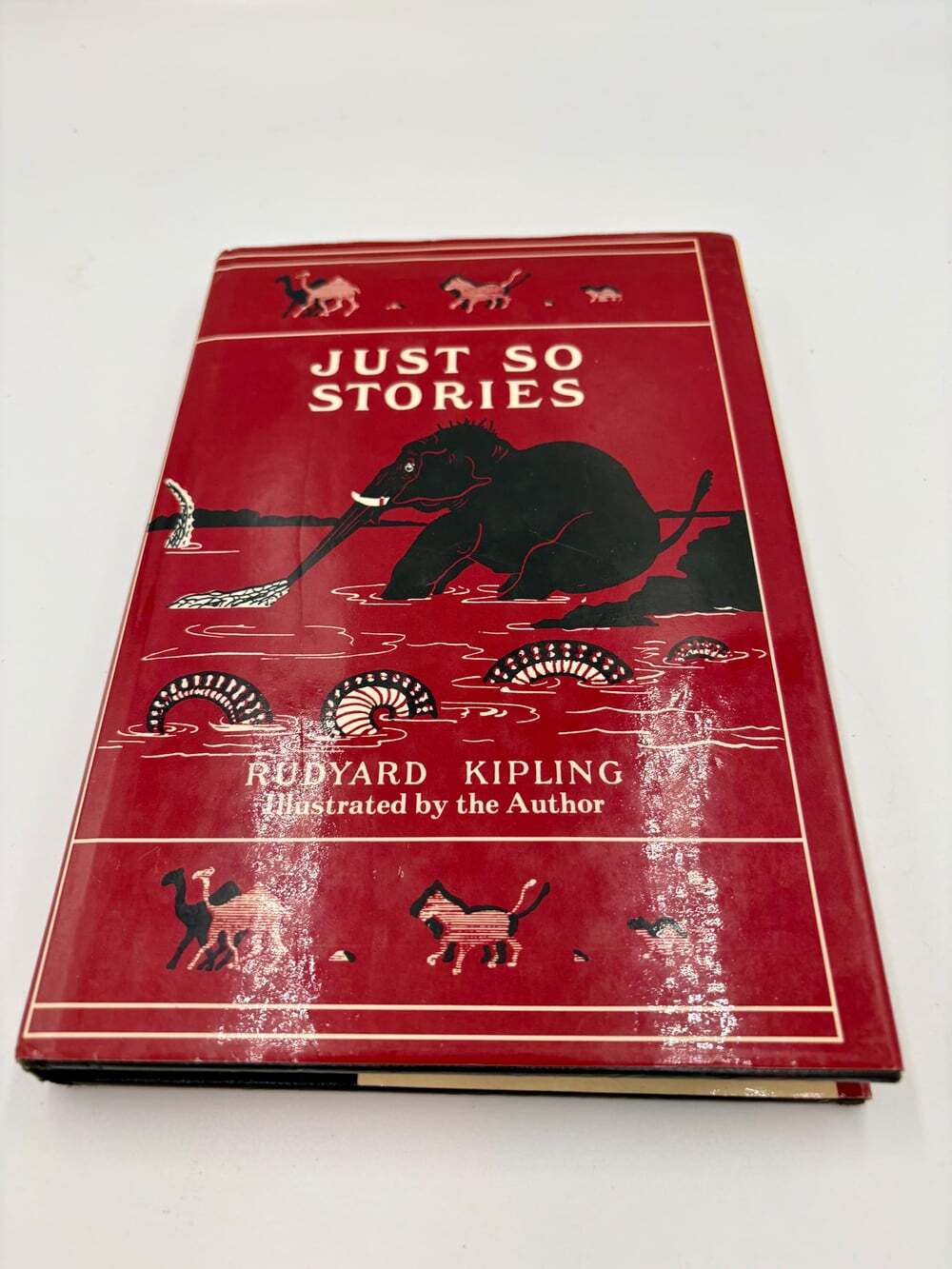 1978 Rudyard Kipling "Just So Stories" Weathervane Books Hardcover with Dust Jac
